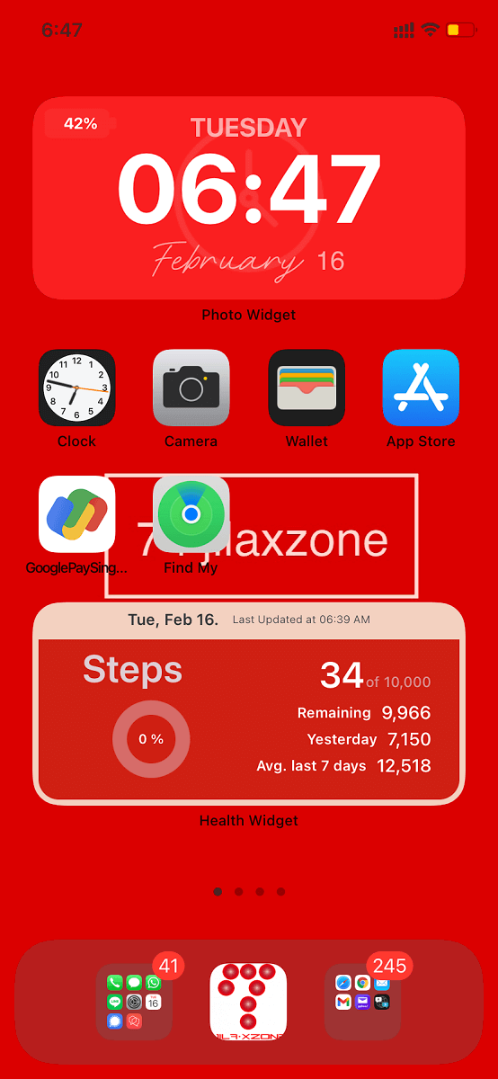 Digital Clock Widget Ios