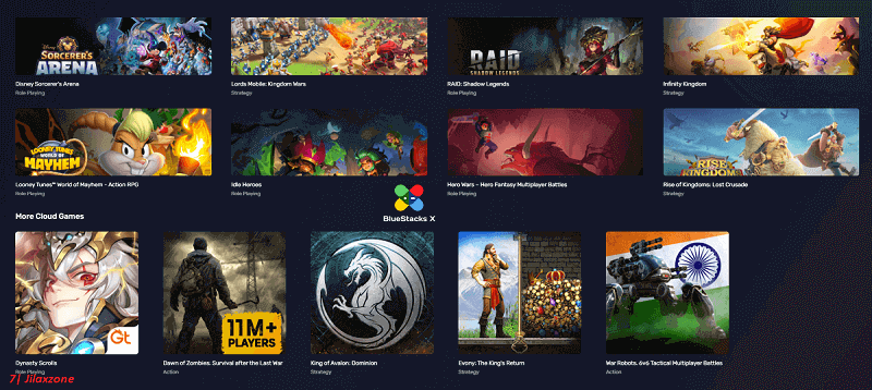 bluestacks x android as a service jilaxzone.com