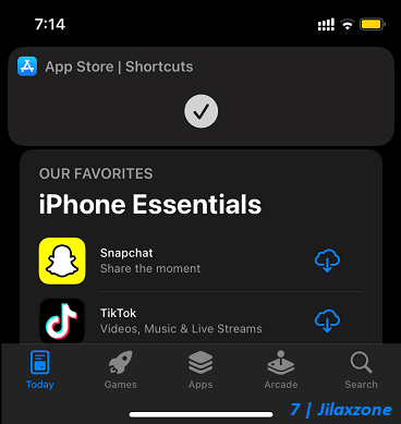 shortcuts app custom icon disable notification jilaxzone.com